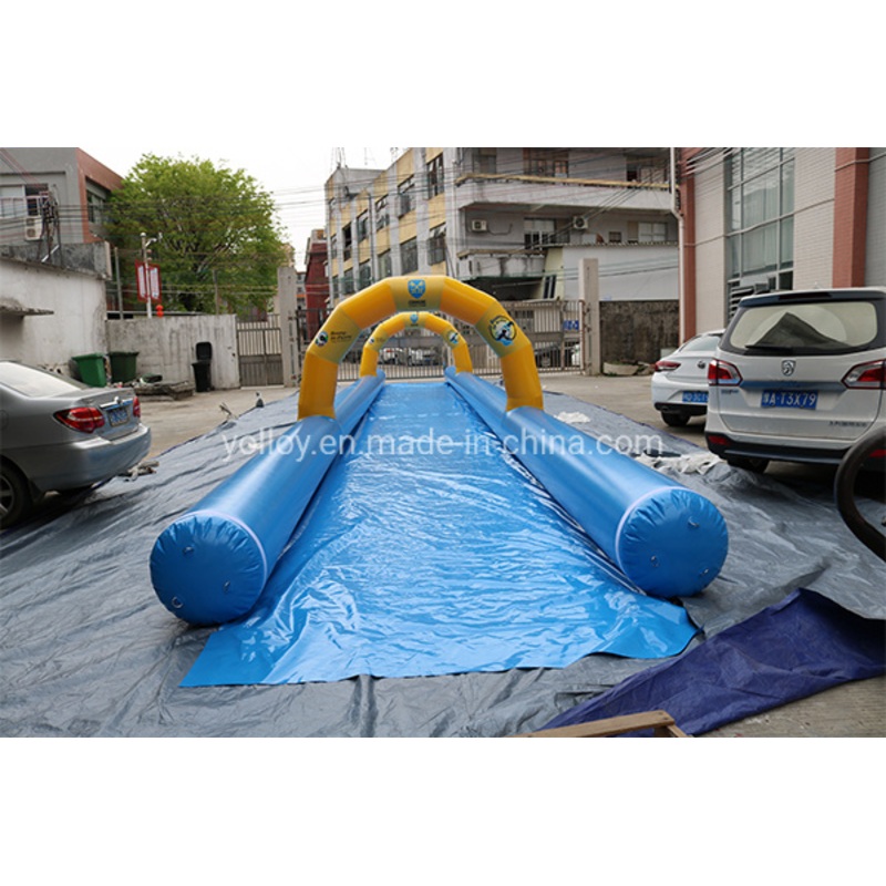 Air Sealed Single Lane Inflatable Water Slip N Slide for Yard