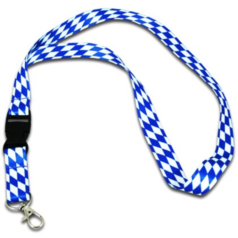 Bavaria pattern lanyard