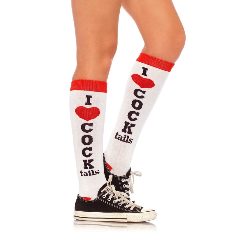 Cocktail knee socks