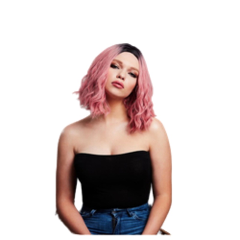 Deluxe Cara Wig – Ash Pink