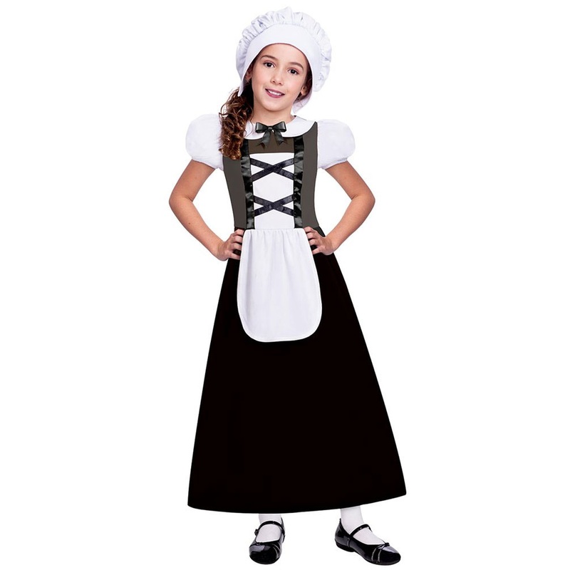 Historical housemaid Kimder costume