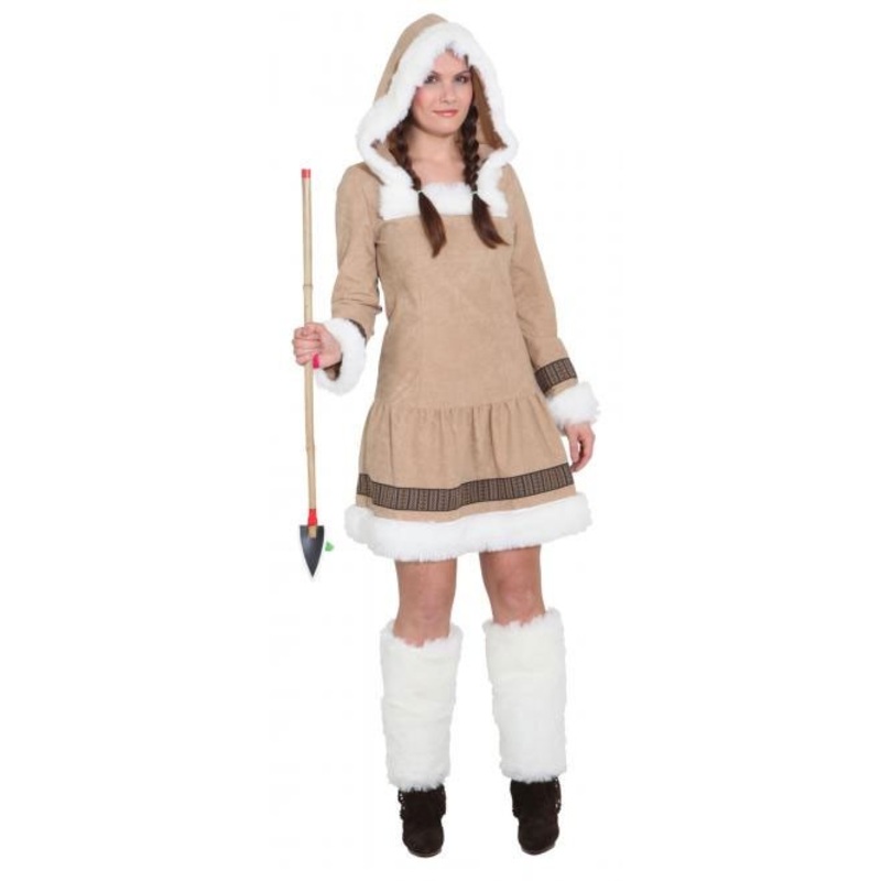 Inuit lady ladies costume 34|34|36|38|40|42|44|46