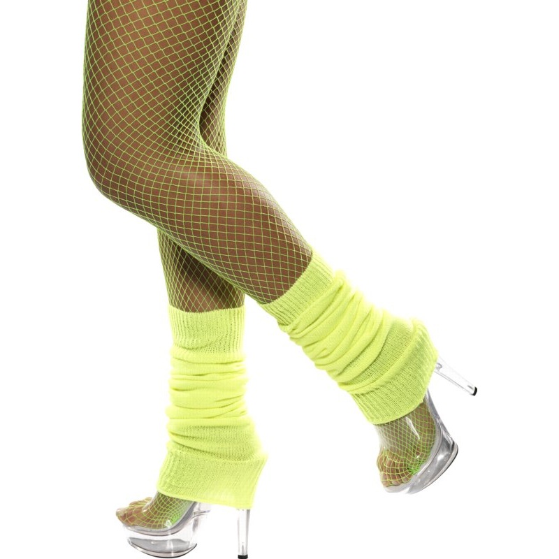 Neon Yellow Leg Warmers