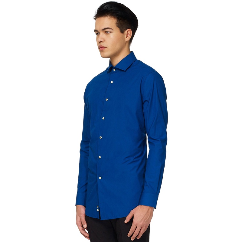 OppoSuits shirt Navy Royale men XS