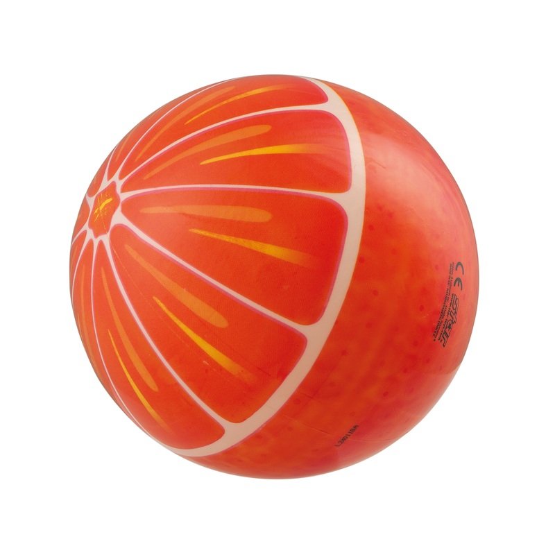 Orange plastic ball 23cm