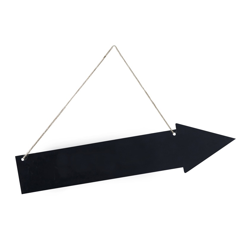 Vintage Dream Chalk Board Arrow Sign