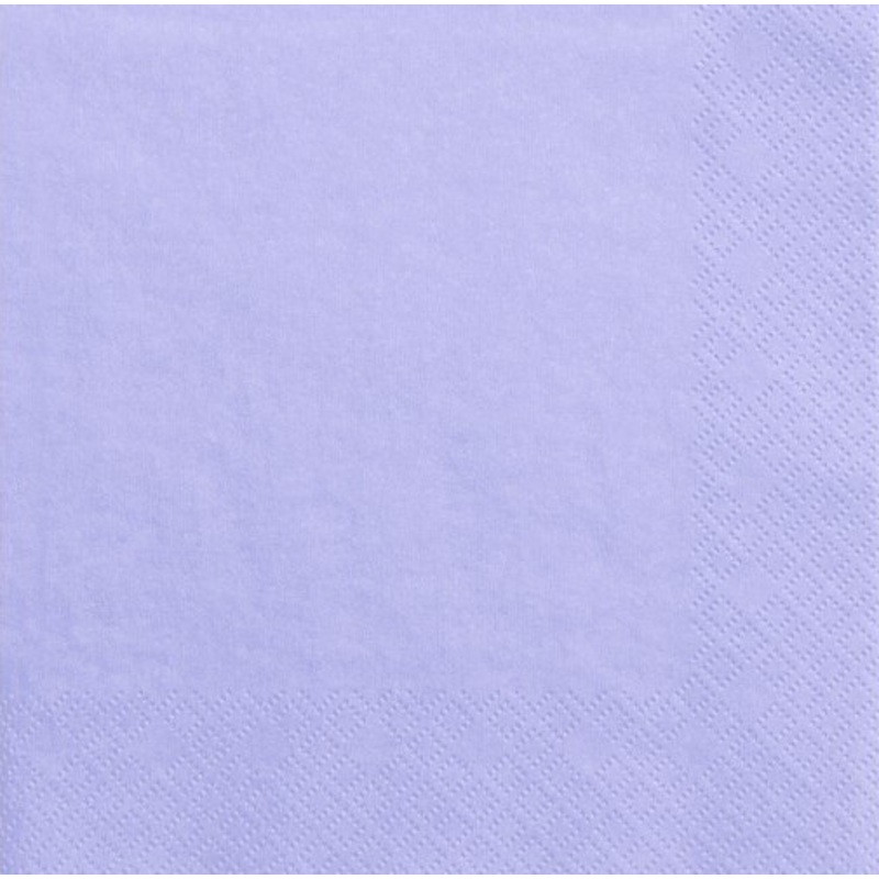 20 napkins Scarlett lavender 33cm