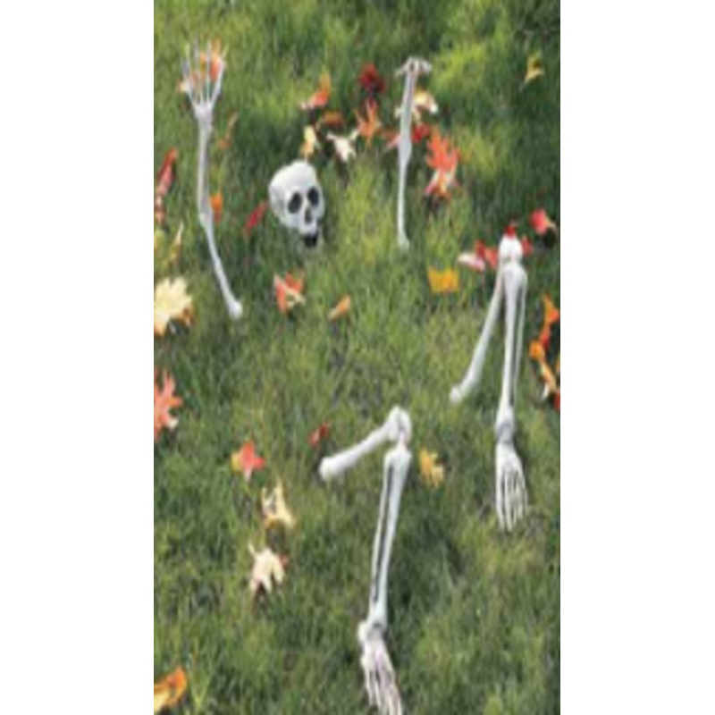 Decorative figure Skeletown lying