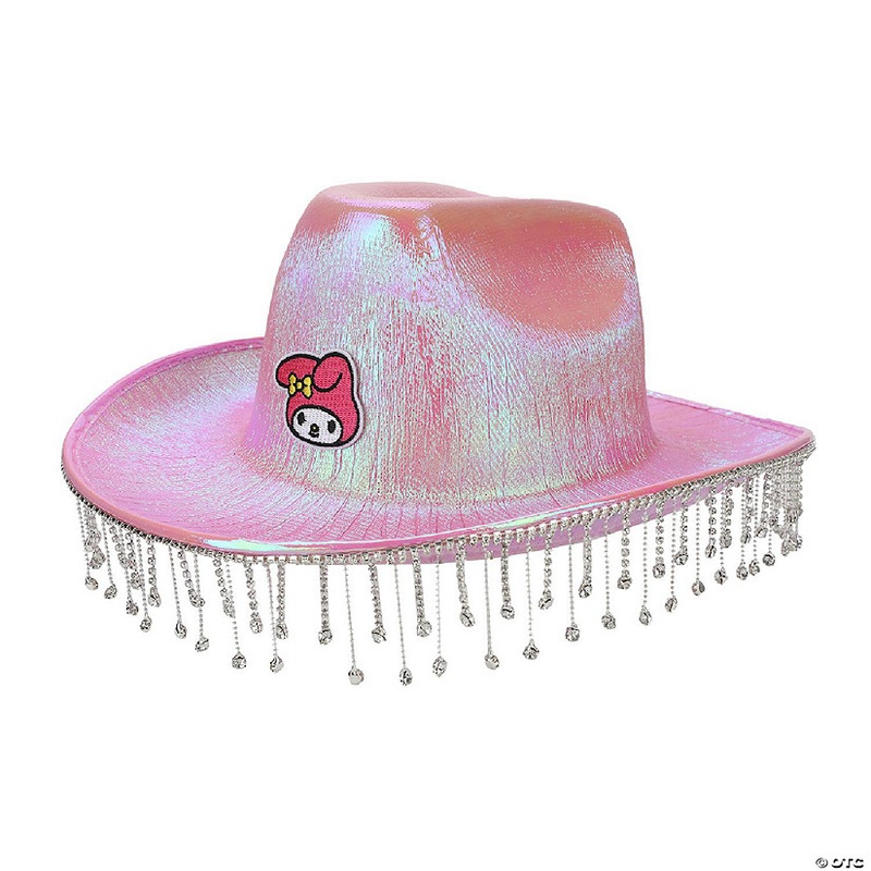 My Melody Character Art Pink Cowboy Hat-OSFA