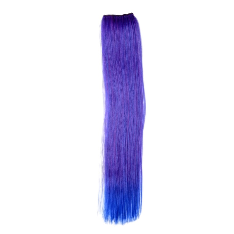 2 clips extension strand straight 45 cm violet-blue mix YZF-P2S18-T2420TTF2517