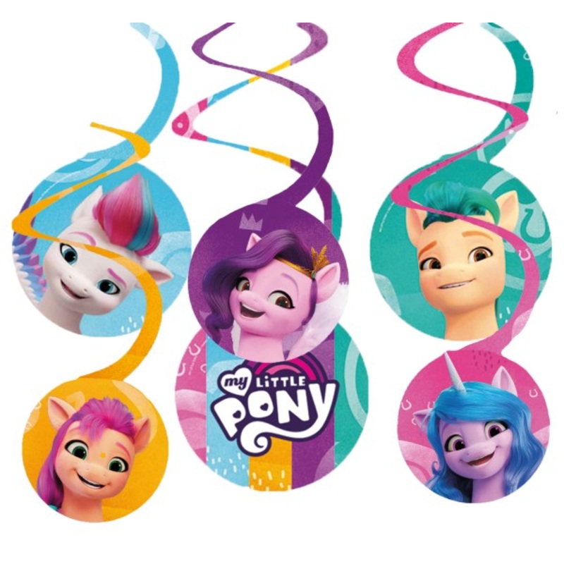 6 My Little Pony ceiling hangers