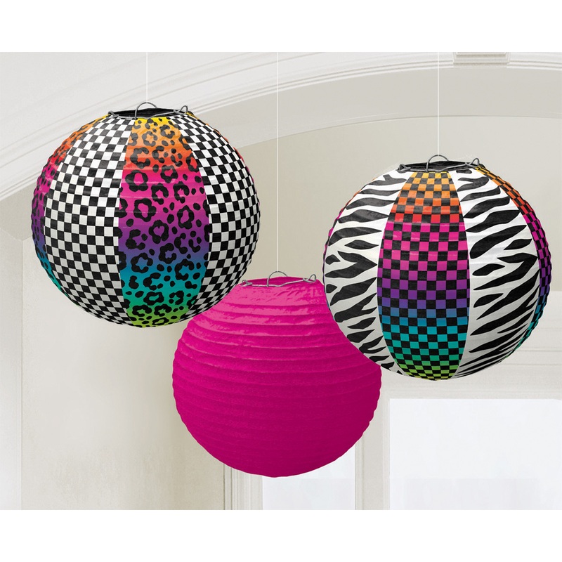 80s lampion Be Colorful 24cm