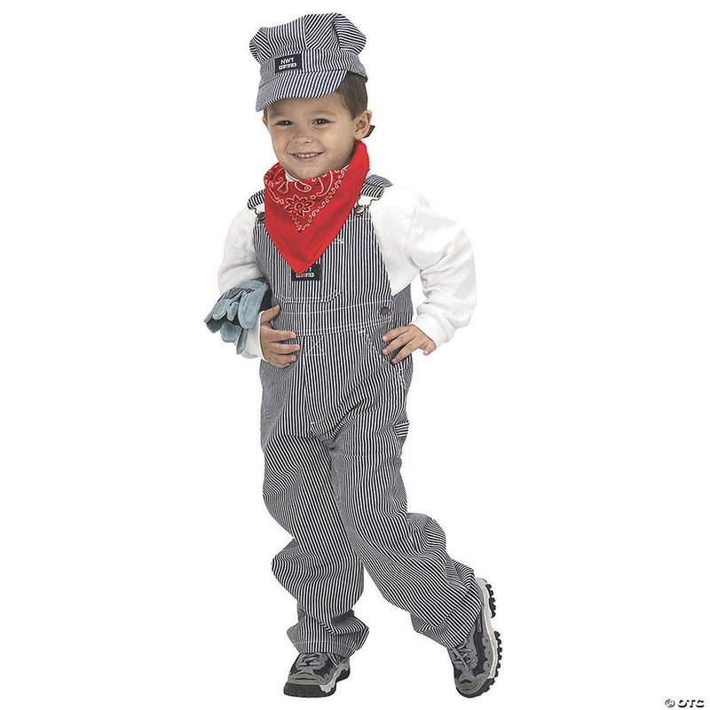 Boy’s Train Engineer Costume|XSMALL