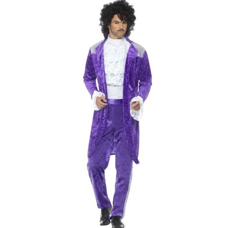80’s Purple Musician Costume