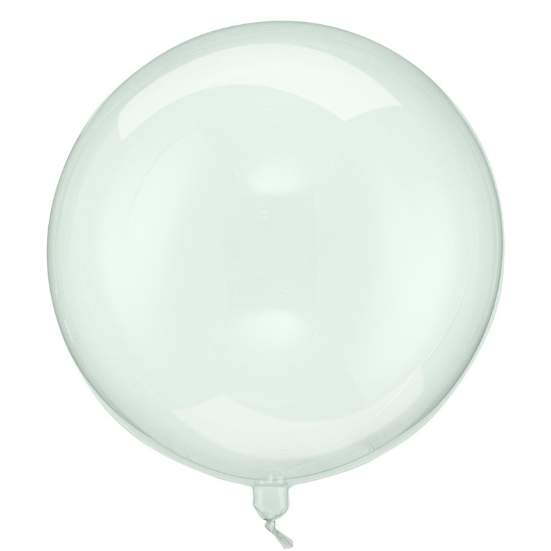 Transparent green balloon ball 40cm