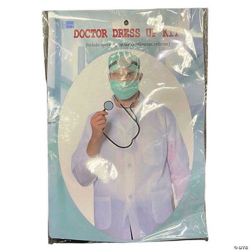 Adults Medical Doctor Costume Accessory Kit – 4 Pc.