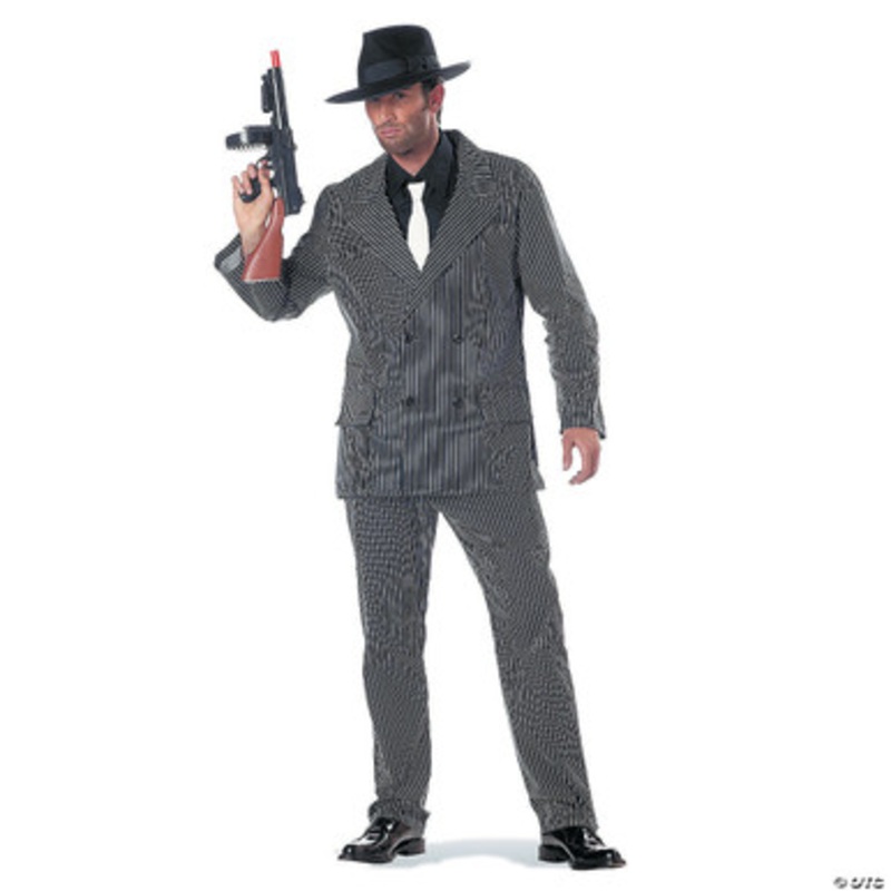 Gangster Costume Men’s Medium|Medium|Large