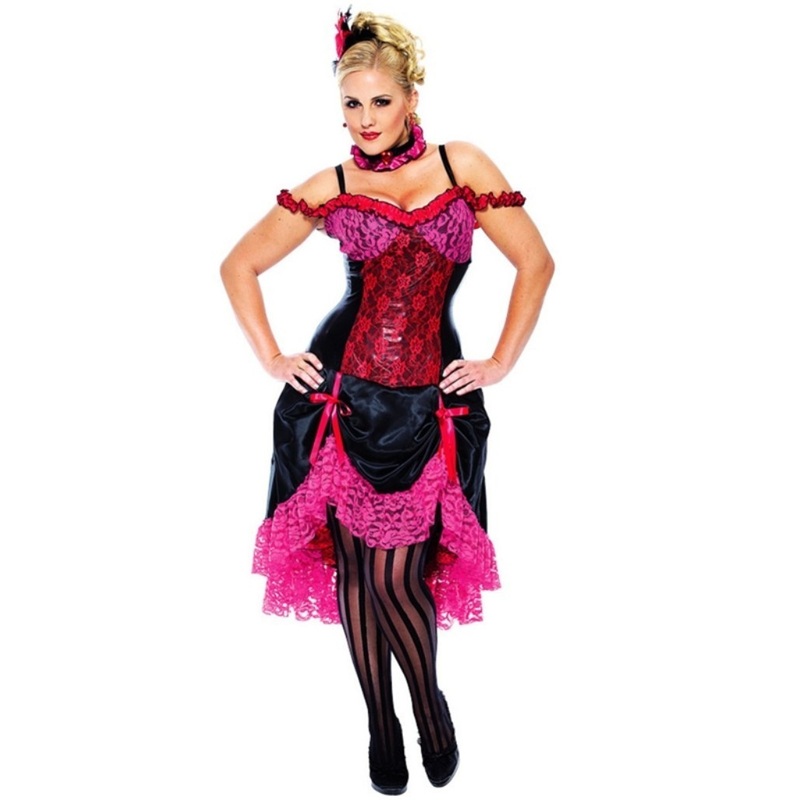 Madame Can Can Costume – Plus Size