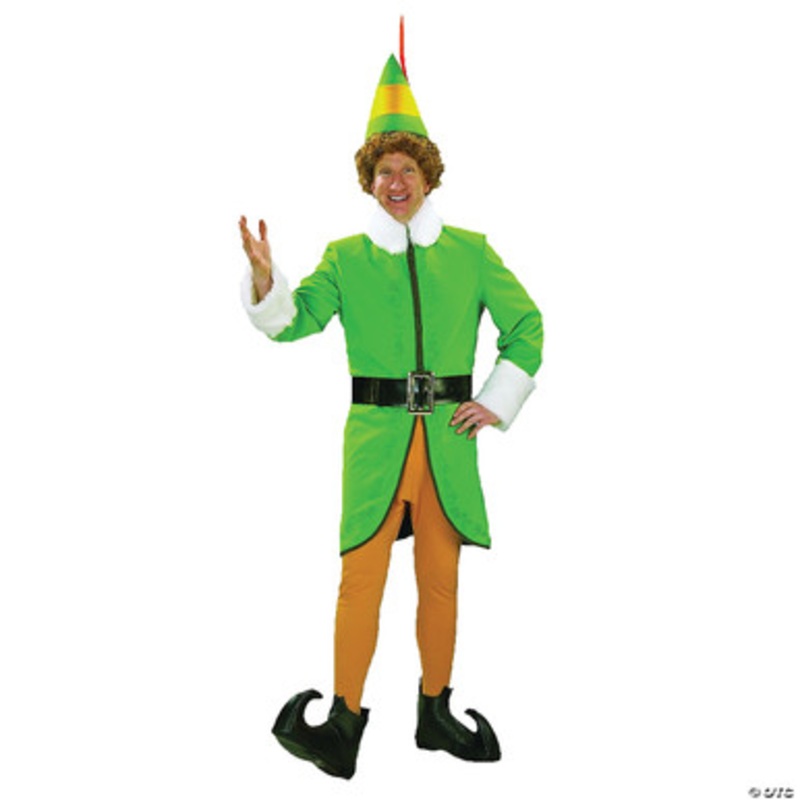Buddy The Elf Costume Deluxe Adult Medium