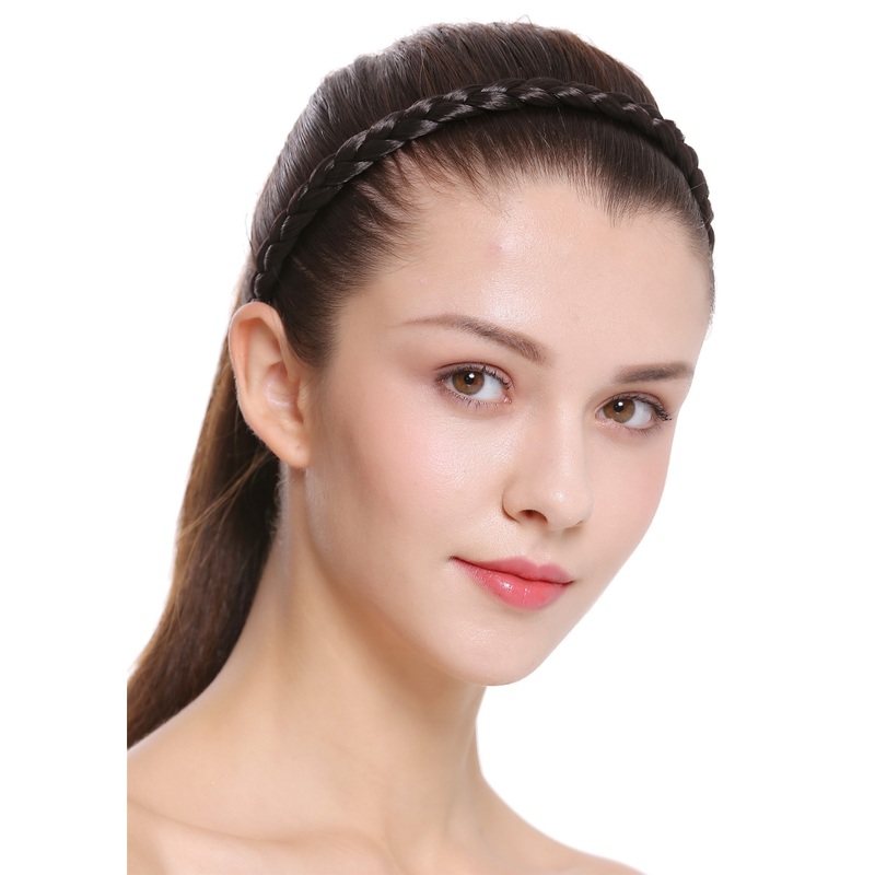 Hair band loop Alice band plaited trad 0.5