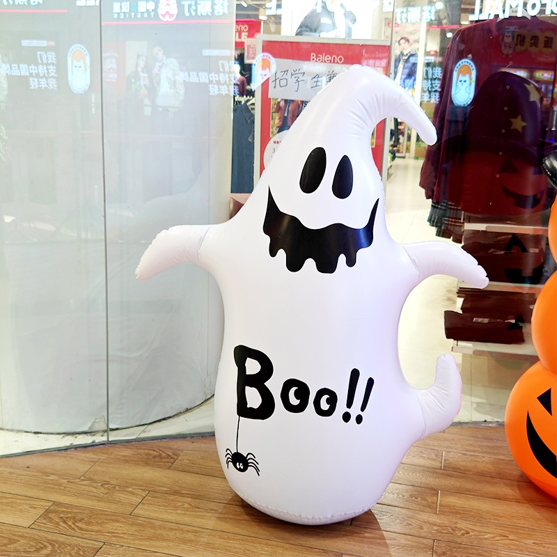 New Design Scary Ghost Lighted for Home Indoor Outdoor Inflatable Halloween Decoration