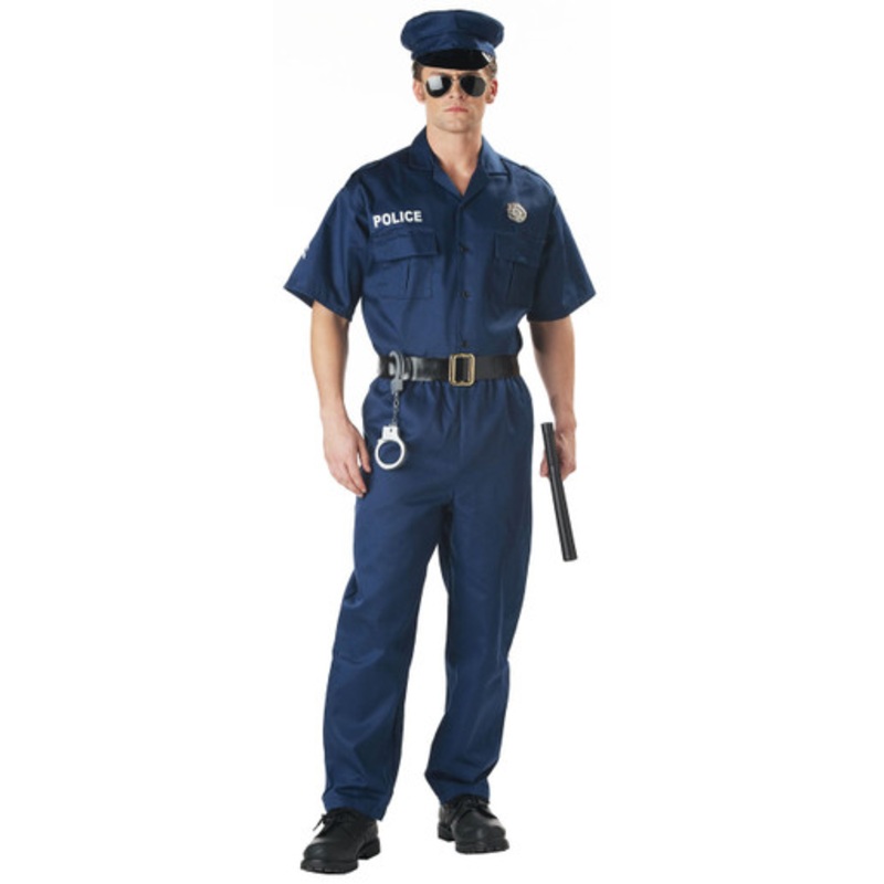 Policeman Adult Costume Large|Large|X-Large