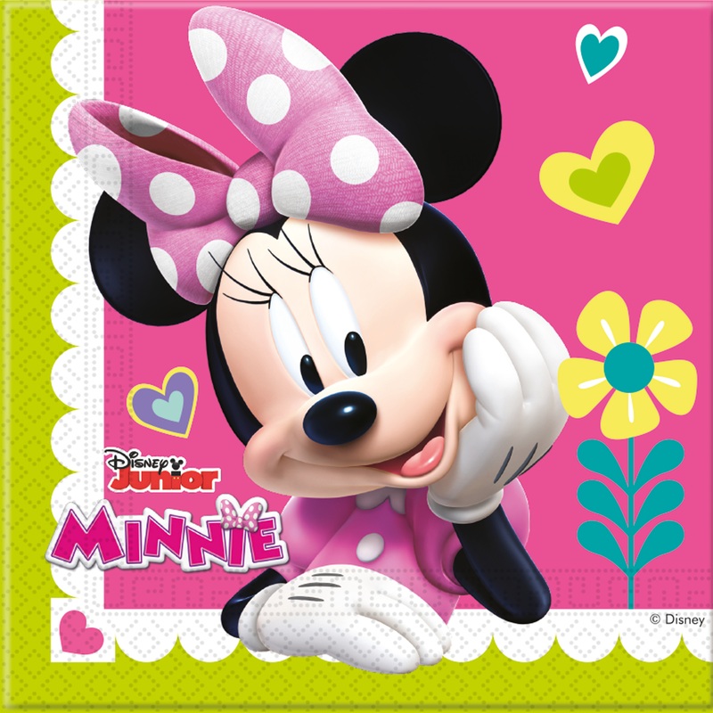 20 Minnie & Daisy napkins 33cm