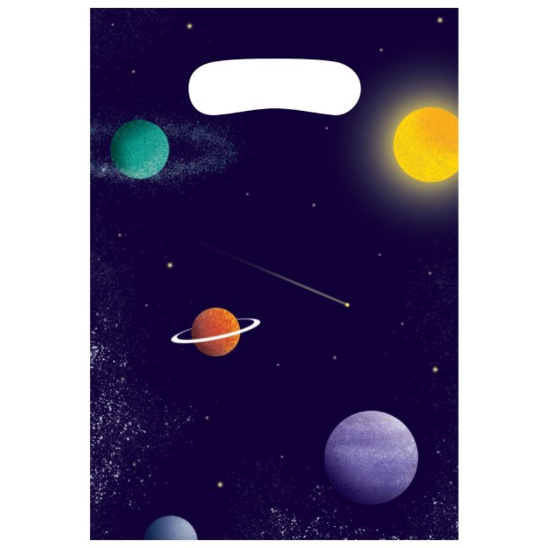 8 Up in Space gift bags