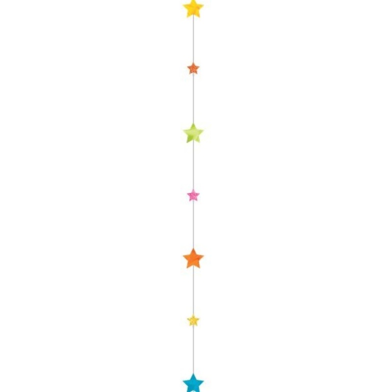 Colorful star balloon pendant 1.8m