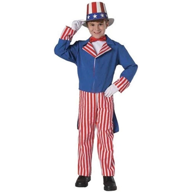 Uncle Sam Child Costume Small|Small|Medium|Large