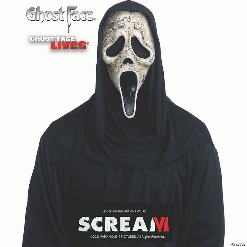 Adults Dead By Daylight Ghost Face<sup></sup> White Aged Full Mask – One Size