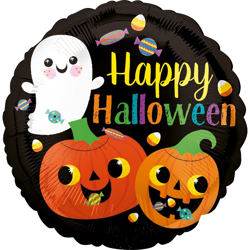 Happy Spoky Halloween foil balloon 43cm
