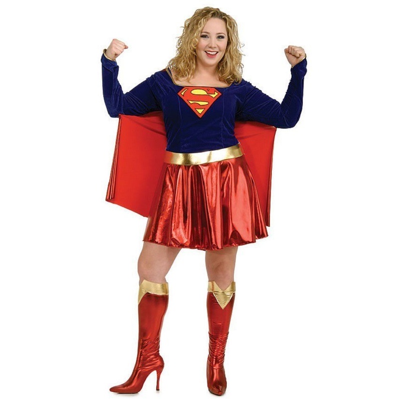SuperGirl Costume – Plus Size