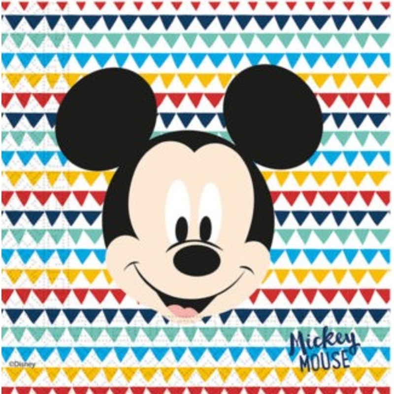 20 awesome Mickey Mouse napkins