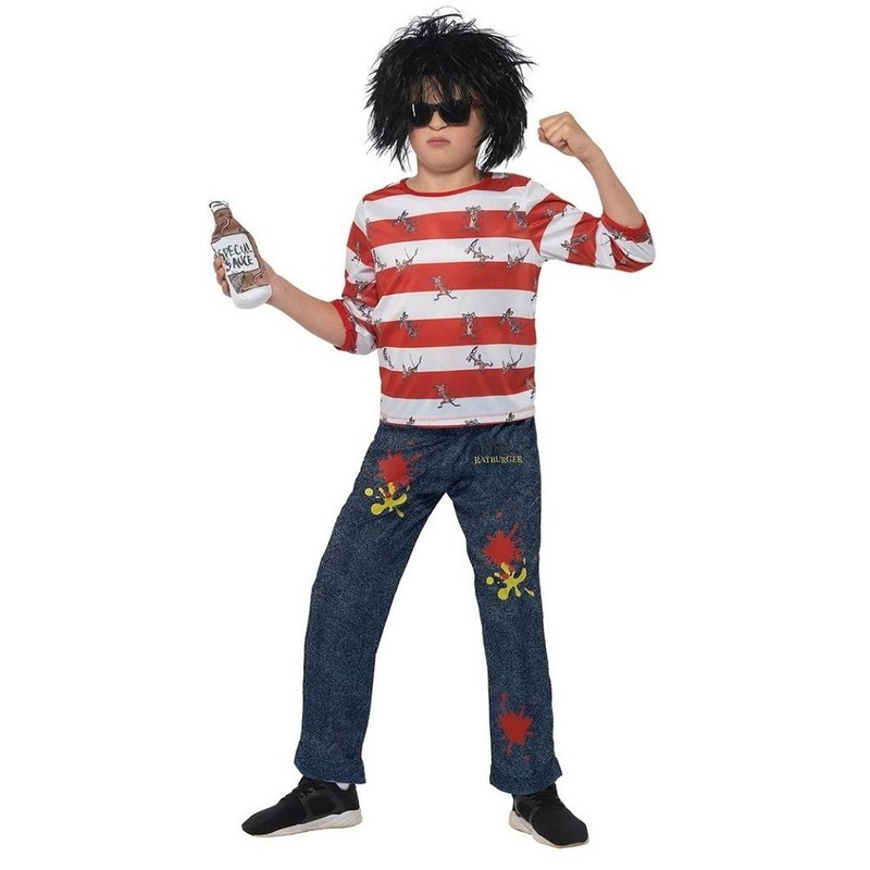 David Walliams Deluxe Ratburger Costume – Tween