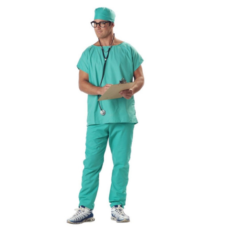 Doctor Scrubs Adult Costume Medium