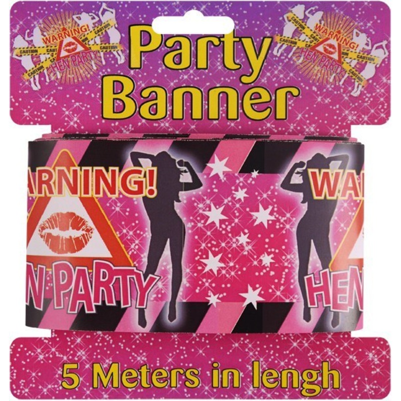 Hen Party Warning Tape – 5 Meters