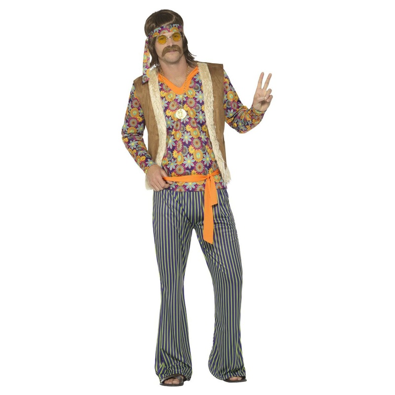 60s Hippie Singer Costume – Men’s