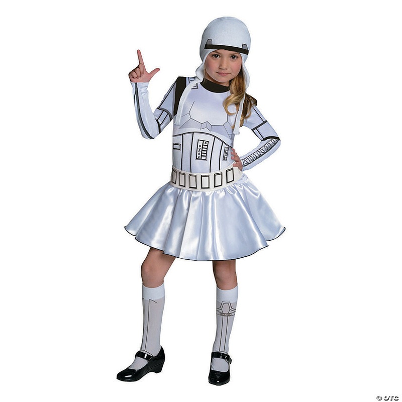 Girls Star Wars Stormtrooper Costume