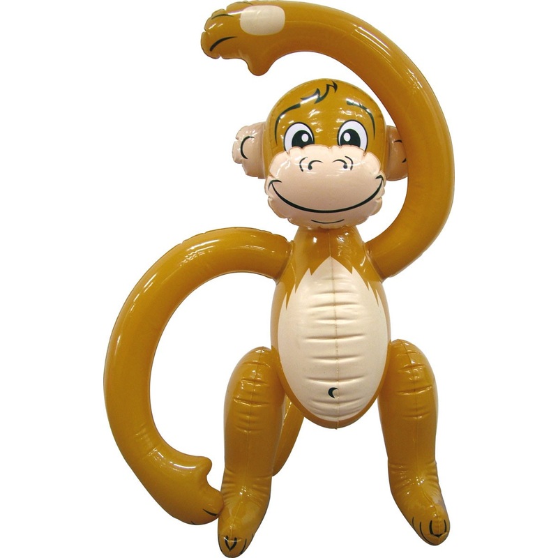 Inflatable monkey Gideon 61cm