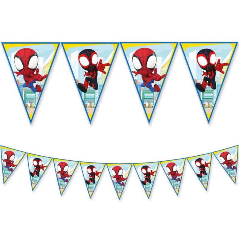 Spidey and Friends bunting