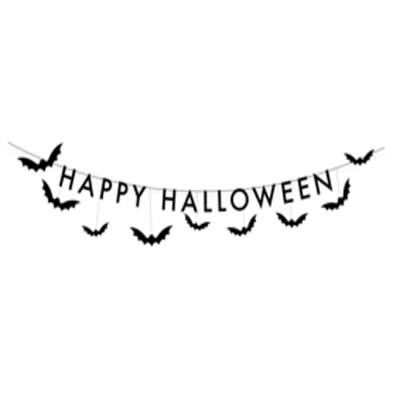 Garland Black Bat Halloween