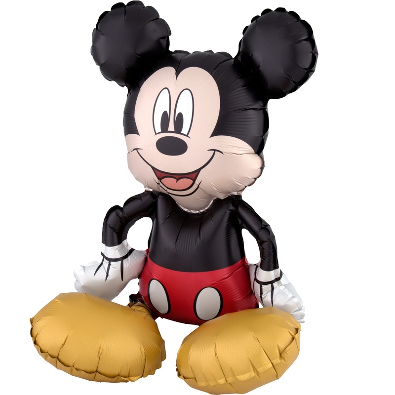 Sitting Mickey Mouse foil balloon