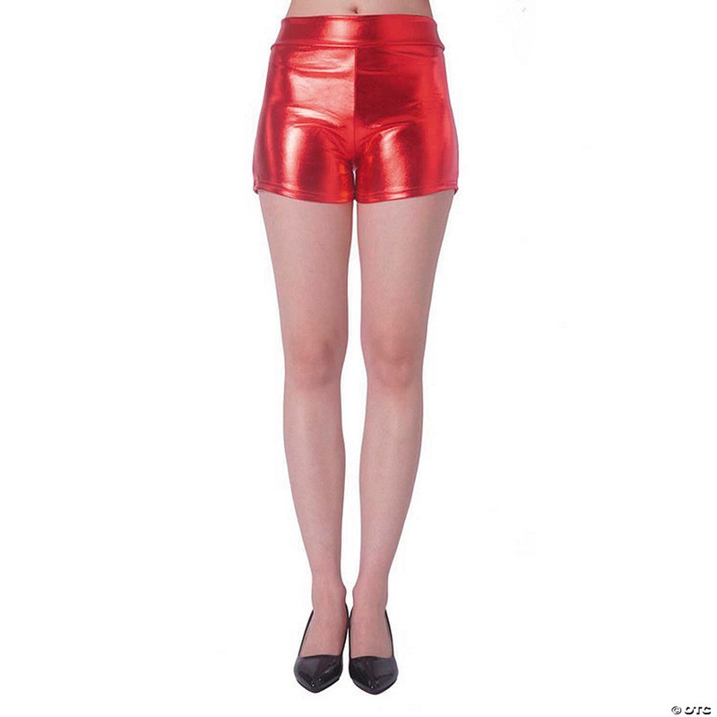 Adults Metallic Red Boy Shorts Costume Accessory – Large/Extra Large