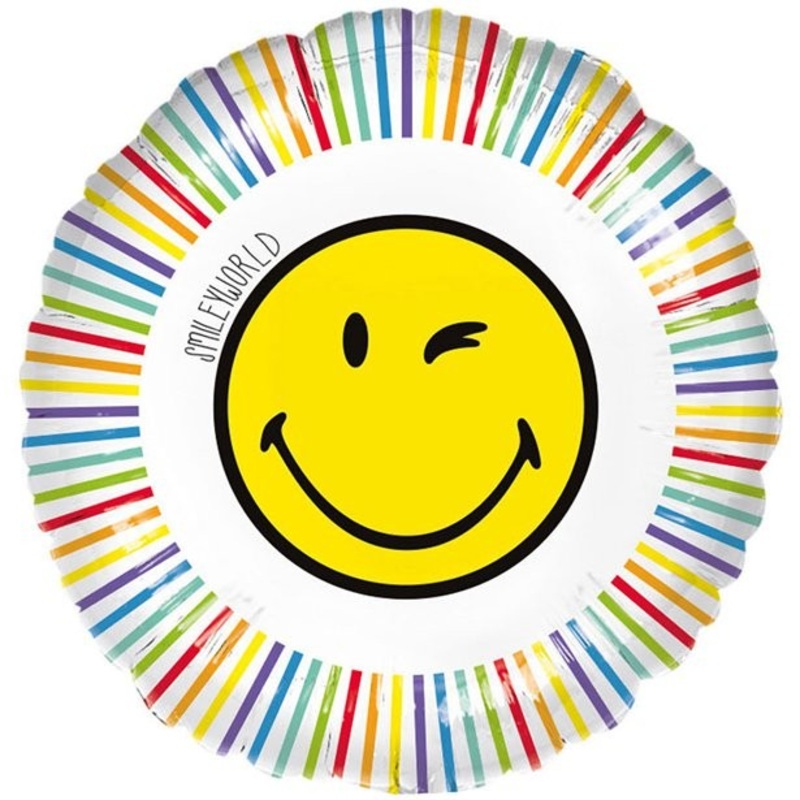 Smile to the World foil balloon 45cm