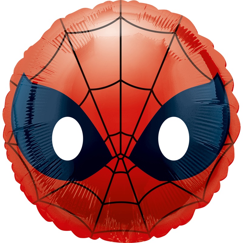 Spider Man emoticon foil balloon