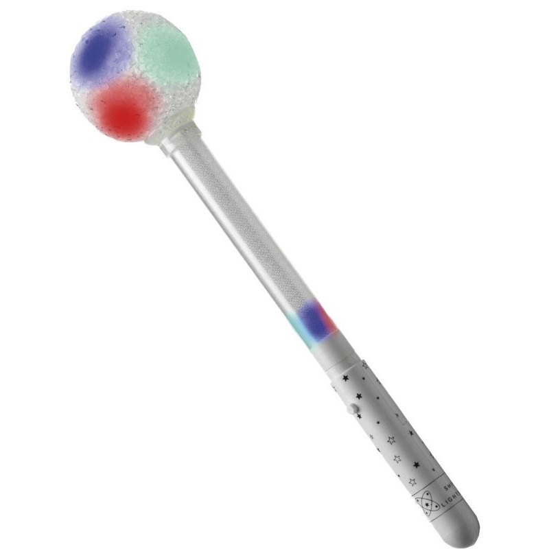 Colorful light stick with ball