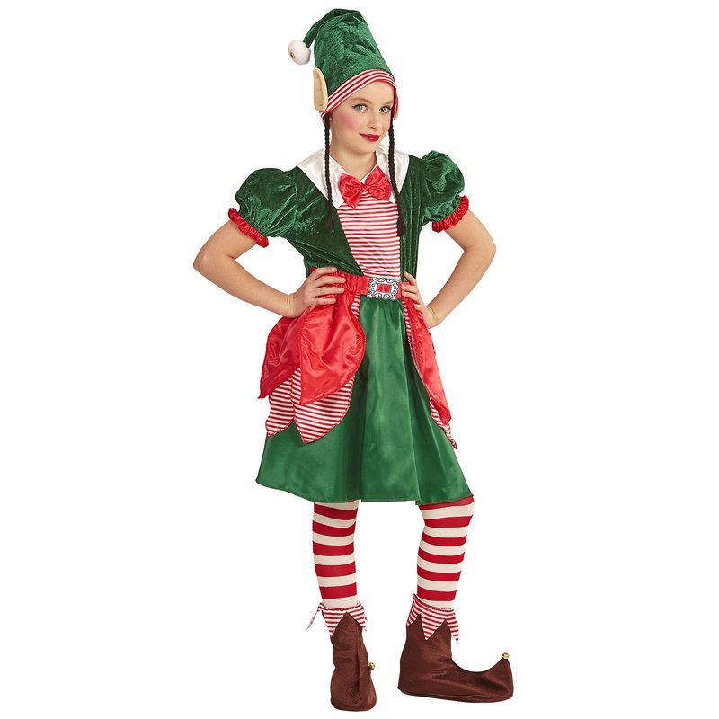 Santa’s Little Helper Elf Costume – Kids