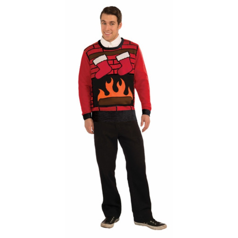 Christmas Eve Adult Sweater SALE Red