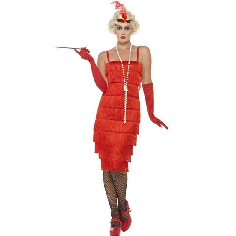 Plus Size Flapper – Red